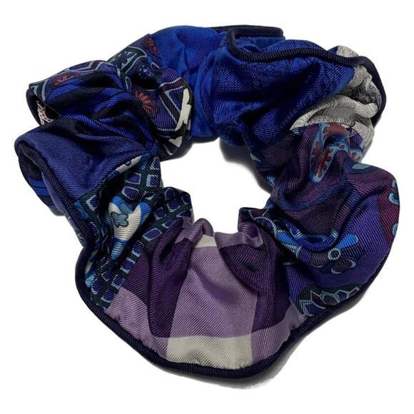 Auth HERMES - Blue Purple Multi Silk None Other Jewellery - Picture 1 of 3